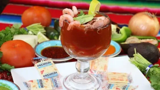 Coctel de pulpo y camaron