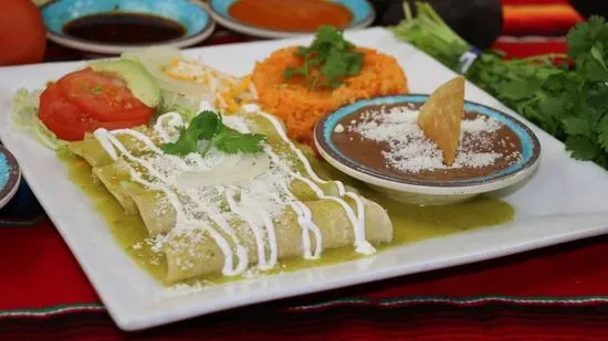 Enchiladas Verdes