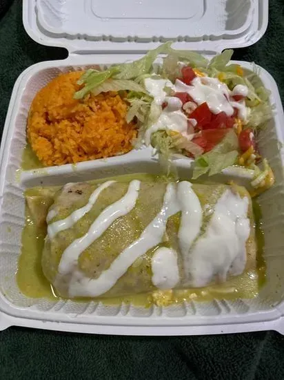 Burrito de pollo