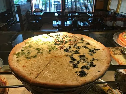 White Spinach Pizza