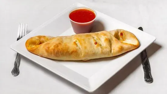 Stromboli Filled with Meat & Cheese