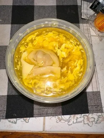 28. Wonton with Egg Drop Soup