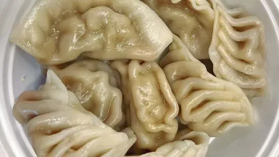 5. Steamed or Fried Vegetable Dumplings (8)