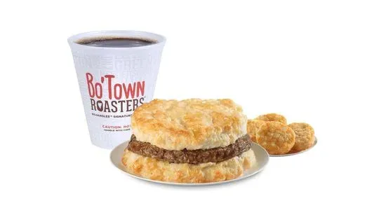 2 Sausage Biscuits Combo