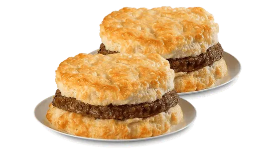 2 Sausage Biscuits