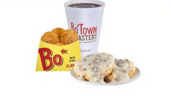 Sausage Gravy Biscuit Combo