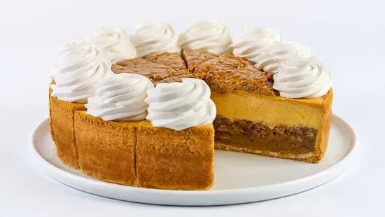 10 Inch Pumpkin Pecan Cheesecake