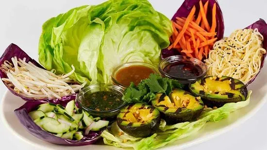 (Full Portion) Thai Lettuce Wraps with Grilled Avocado