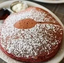 Red Velvet Pancakes