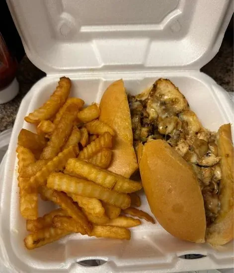 Chicken “Cheese Steak Sub”