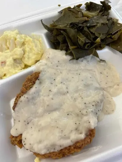 Country Fried Steak with Milk Gravy