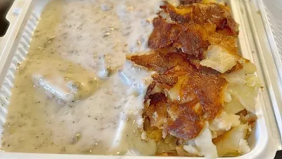 Sausage Gravy Biscuit