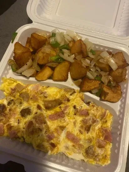 Meat Lover's Omelette Combo