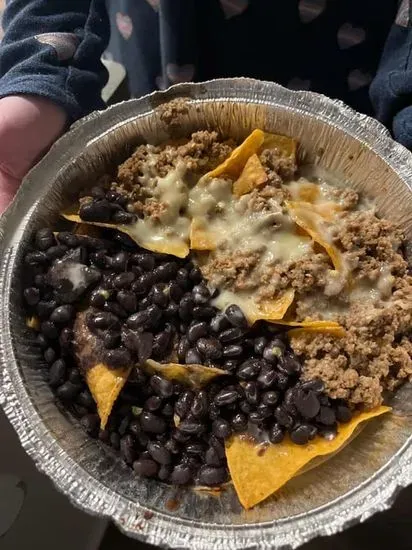 Beef and Bean Nachos