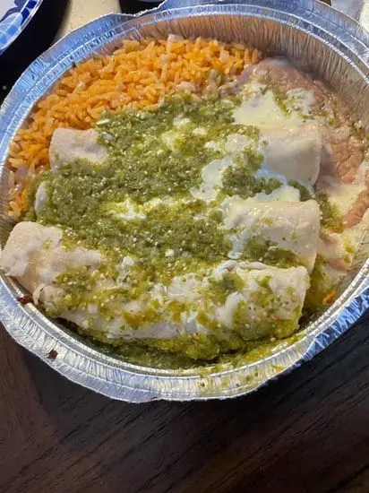 Enchiladas Verdes