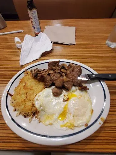 Sirloin Steak Tips & Eggs