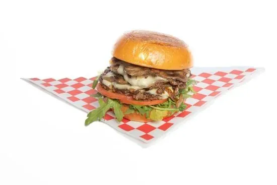 Mushroom Swiss Burger