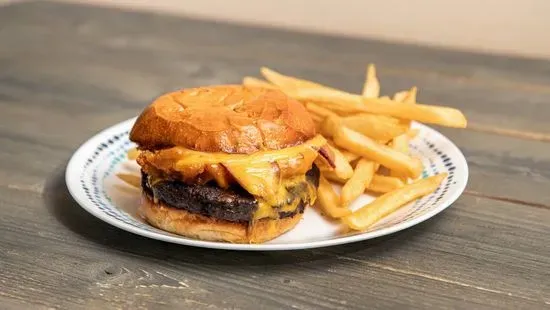 Texas BBQ Burger Platter