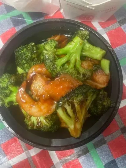 55. Shrimp With Broccoli