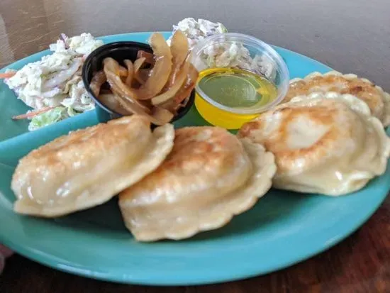 Seafood Pierogi Plate