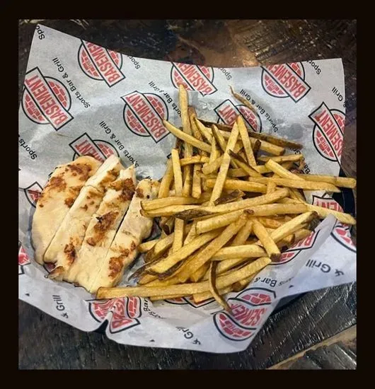 KIDS- Grilled Chicken With Fries