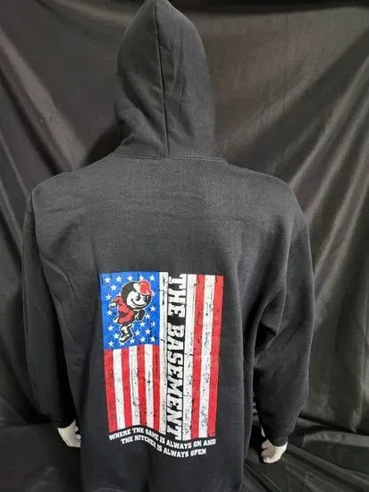 Flag Black Hoodie