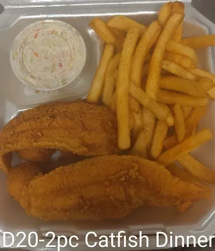 D20-Catfish 2pc Dinner