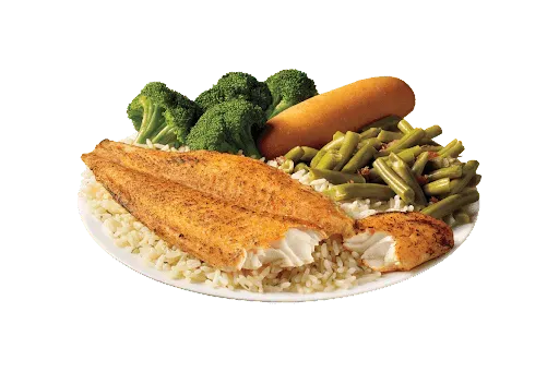Grilled White Fish Meal