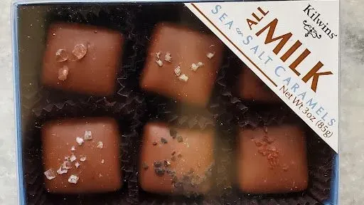 Milk Chocolate Sea-Salt Caramels 3oz
