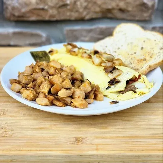 Steak & Cheese Omelette