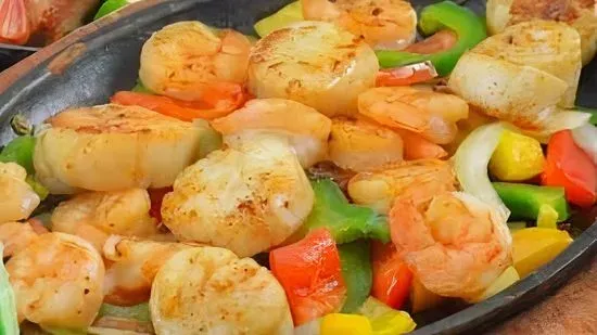 Shrimp & Scallops Fajitas