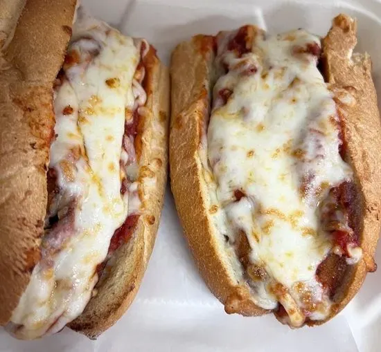 Eggplant Parmesan Sandwich