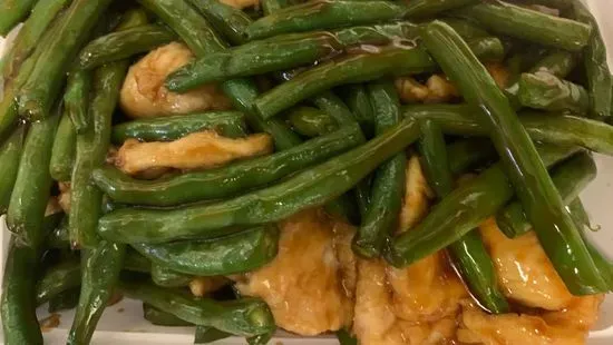 [四季豆鸡] Chicken with String Bean