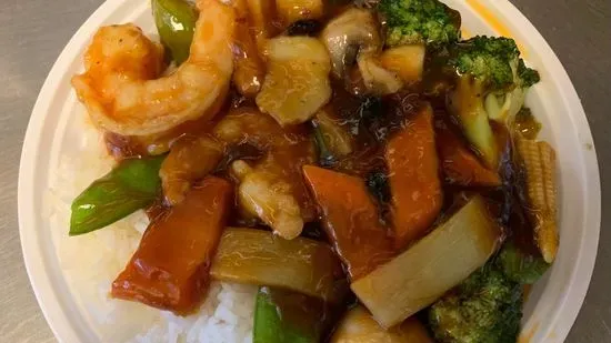 Shrimp Hunan Style