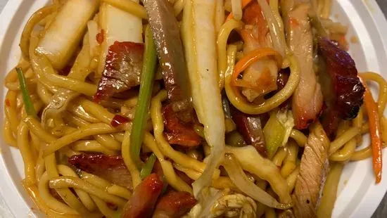 [叉烧捞面] Roast Pork Lo Mein