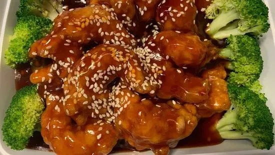 Jumbo Shrimp with Sesame Seed