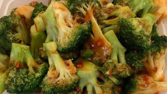 [鱼香芥兰] 🌶️ Broccoli with Garlic Sauce