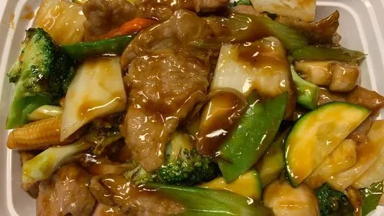 [杂菜牛] Beef With Mix Vegetable