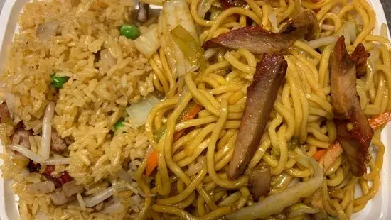 [C叉烧捞面康宝] Pork Lo Mein Combo