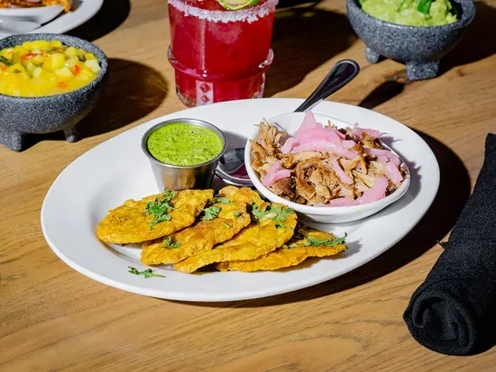 Mojo Pork Tostones