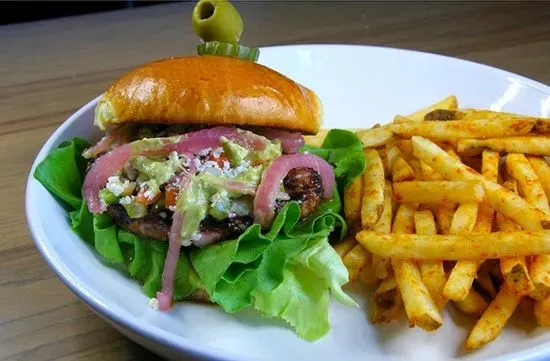 Grilled Lamb Burger