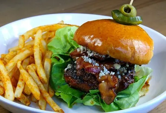 Bacon & Blue Burger