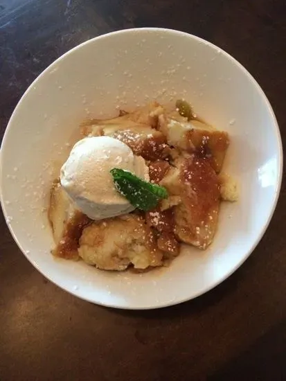 Rum Butterscotch Bread Pudding