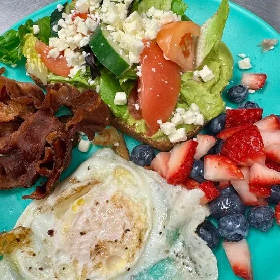 Caribbean Style Avocado Toast