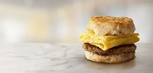 Sausage Biscuit With Egg