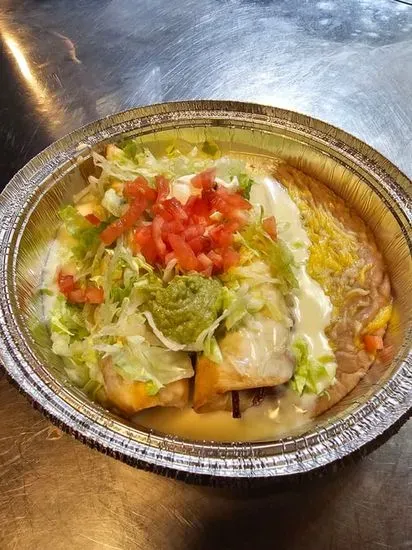 Fried Chimichangas