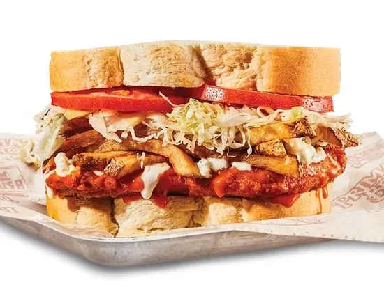 Primanti-Style Buffalo Chicken Sandwich