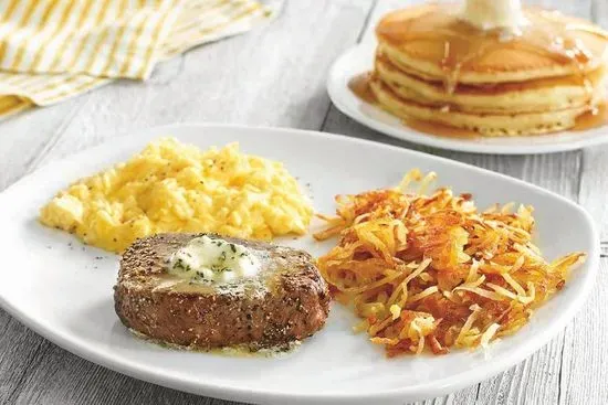 Top Sirloin Steak & Eggs