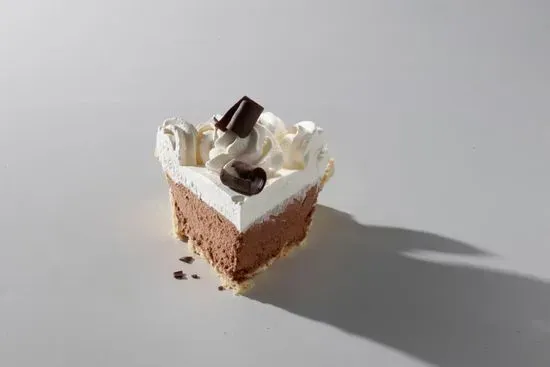 Chocolate French Silk Pie, slice