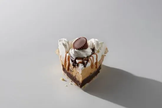 Peanut Butter Silk Pie, slice